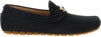 Valentino Garavani Driver Fastaway Loafers - Heren - Loafers - Zwart - 40 EU - Leer - Schoenen