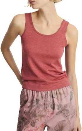 Mango Scoop Neck Sweater Tank in Medium Pink at Nordstrom Rack