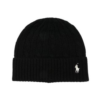 Ralph Lauren Pet - Dames - Hoeden - Zwart - ONE Size - Wol - Accessoires
