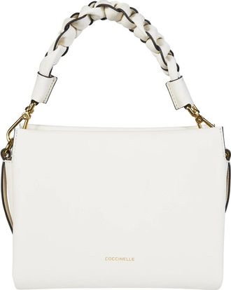 Coccinelle Dames, Tassen, Wit, Maat: ONE Size Leer