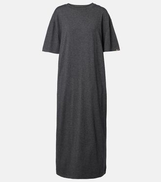 Extreme Cashmere N&deg;321 Kris cotton and cashmere maxi dress