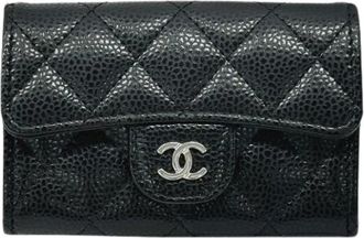 Chanel Pre-owned portafogli di pelle - - Pre-owned - Donna - Nero - ONE SIZE