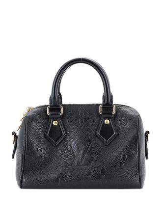 Louis Vuitton Speedy Bandouliere Bag Monogram Empreinte Giant 20 crossbody bag - Zwart