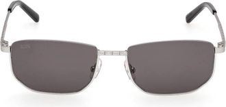 GCDS Gd 0079 Zonnebrillen - unisex - Zonnebrillen - Grijs - 54 MM - Accessoires