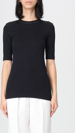 Brunello Cucinelli T-shirt Brunello Cucinelli in cotone con monile nickel-free