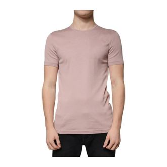 Dolce & Gabbana Hombre, Camisetas, Rosa, Talla: L