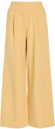 Varley The Extra Wide Leg 29.5 Jersey Sweatpants - Yellow - Xxs (UK4 / Xxs)
