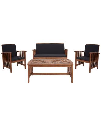 Safavieh Rocklin 4 Pc Outdoor Set