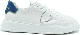 Philippe Model White Leather Sneakers