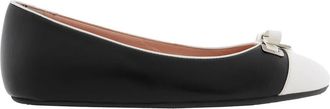 Bally Sofye Leather Ballerinas, Brand Size 35.5 ( US Size 5 )