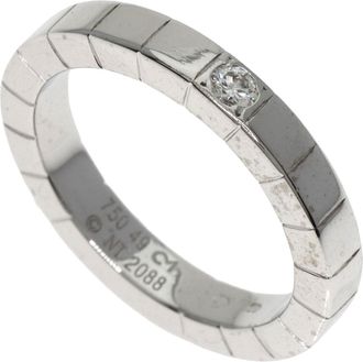 Cartier White Gold White Gold (18K) Band Ring (Pre-Owned)