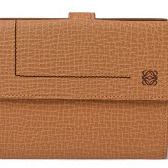 Loewe Brown Leather Wallet (Tri-Fold) (Pre-Owned)