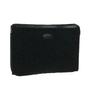 Celine Pre-owned Canvas clutches - Dames - Pre-owned - Zwart - Maat: ONE Size
