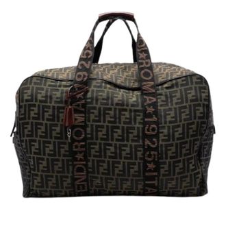 Fendi Pre-owned Travel Bag - unisex - Fendi Vintage - Vintage Weekend Bags - Brown - ONE SIZE - Pre-owned