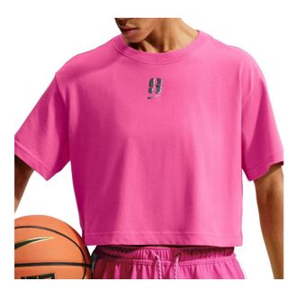 Nike (WMNS) Nike Sabrina Dri-FIT T-Shirt Desert Pink IZ1527-698