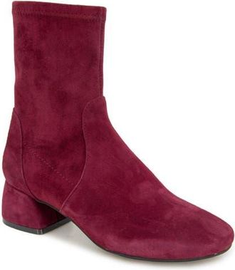 Gentle Souls Emily Bootie in Burgundy Suede at Nordstrom, Size 6.5