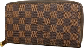Louis Vuitton Ebene Long Wallet (Bi-Fold) (Pre-Owned)