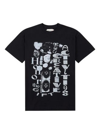 Honor The Gift Creative T-shirt - Black