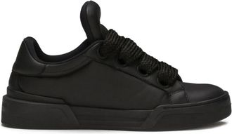 Dolce & Gabbana Zwarte Sneakers van Dolce Gabbana - Heren - Sneakers - Zwart - 40 EU - Schoenen