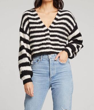 Saltwater Luxe Scout Sweater In Black