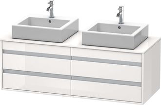 Duravit Duravit - Ketho Meuble Sous-lavabo Suspendu 6657, 4 Tiroirs