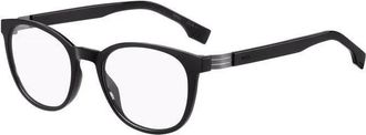 HUGO BOSS Demo Oval Mens Eyeglasses BOSS 1577 0807 52