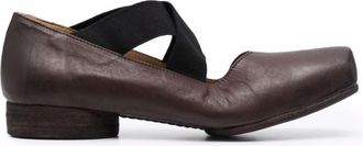 Uma Wang Brown Leather Ballet Flats