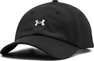Under Armour Blitzing Low Adjustable Womens Hat Baseball Caps Black/White, Polyester