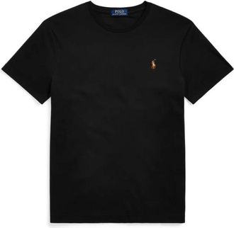 Ralph Lauren Klassiek T-shirt - Heren - T-shirts - Zwart - M - Katoen - Tops