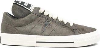 Rick Owens One Star Pro Ox - Heren - Sneakers - Grijs - 37 EU - Leer - Schoenen