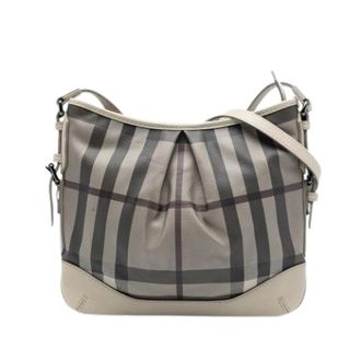 Burberry Pre-owned Cross Body Bags, female, Beige, Size: ONE SIZE Pre-owned The Hartham Crossbody Bag