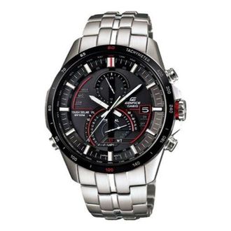 Casio EDIFICE Solar Powered Mens Black Analog EQS-A500DB-1A