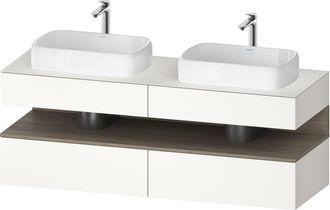 Duravit Qatego Consola Mueble Bajo Lavabo, 2 Extensiones, 2 - Duravit