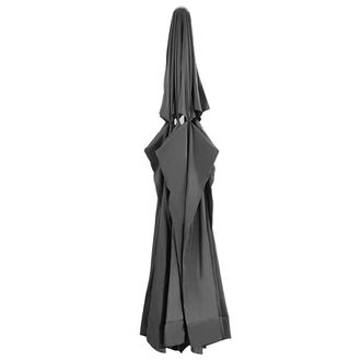 vidaXL Tela De Repuesto Para Sombrilla Gris Antracita 610 Cm Vidaxl