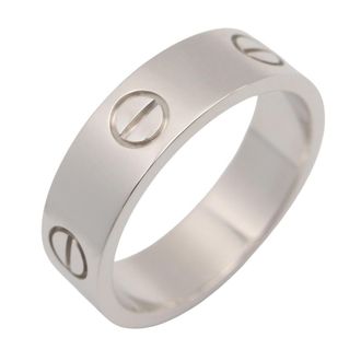 Cartier White Gold White Gold (18K) Band Ring (Pre-Owned)