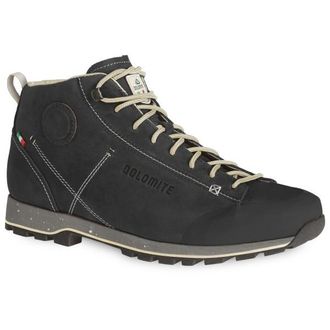 Dolomite Cinquantaquattro Mid Full Grain Leather Evo Sneaker - Unisex | schwarz