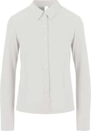 Bomboogie Camicia in Jersey Tecnico - - Blouses & Shirts - Donna - Bianco - M