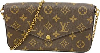 Louis Vuitton Fuchsia Chain/Shoulder Wallet (Pre-Owned)