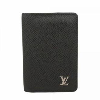 Louis Vuitton Pre-owned Wallets, male, Black, Size: ONE SIZE Pre-owned Card Case