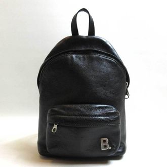 Balenciaga Black Leather Backpack (Pre-Owned)