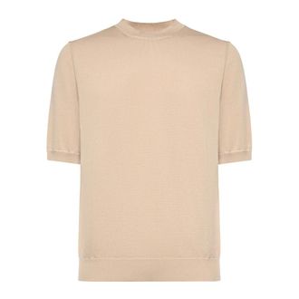 Eleventy T-Shirts, male, Beige, Size: 2XL T-Shirts