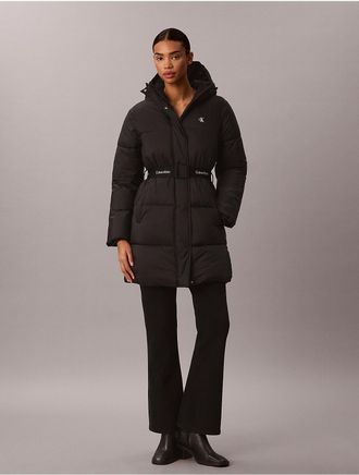 Calvin Klein Jeans Calvin Klein Womens Mid Length Puffer Jacket - Black - XL