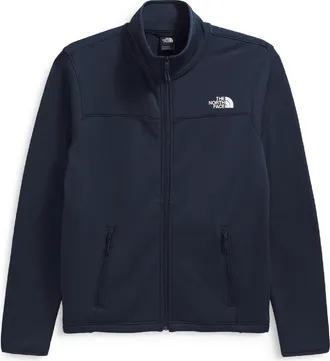 The North Face Mens Cedar Trail Grid Fleece Full-Zip Jacket Blue XL
