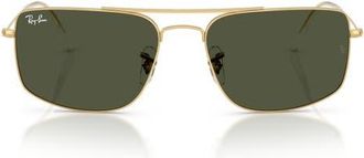 Ray-Ban Explorer 3 59mm Square Sunglasses in Arista /Green at Nordstrom