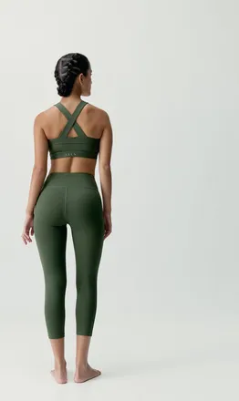 Born Living Yoga Legging Umay Dark Olive