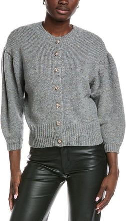 Autumn Cashmere Sequin Cashmere-Blend Cardigan