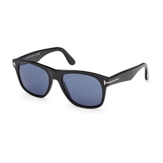 Tom Ford Sunglasses, unisex, Black, Size: 55 MM Marlon Sunglasses