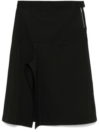 Christophe Lemaire Asymmetrical Wrapover Skirt Clothing