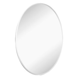 Feridras Specchio Bagno Ovale 45x65 Cm Reversibile Con Bisellatura 2,5 Cm
