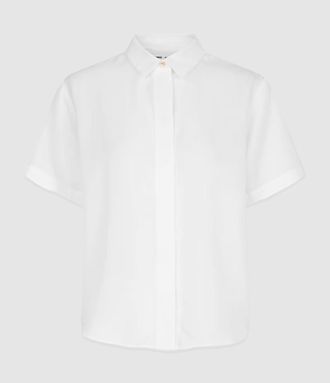 Sams&oslash;e & Sams&oslash;e Chemise Mina White